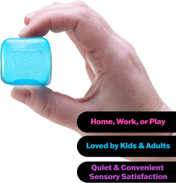 Schylling NeeDoh Nice Ice Baby - Sensory Squeeze Toy - Super Solid Squish - 1.25 Wide - Color May Vary (Pack of 1)