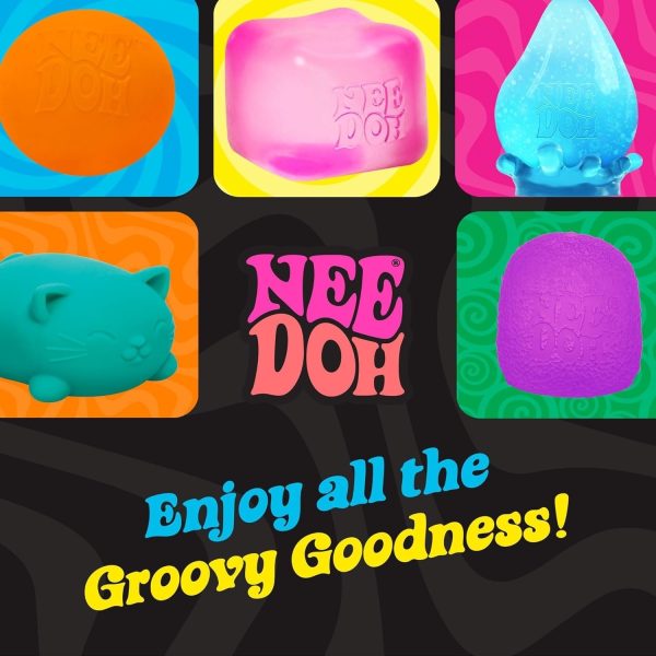 NeeDoh Teenie Globs - Mini Sensory Balls - 18 Pack